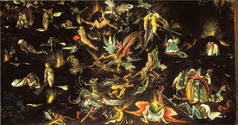 La resurrezione dei morti e i dannati condotti all